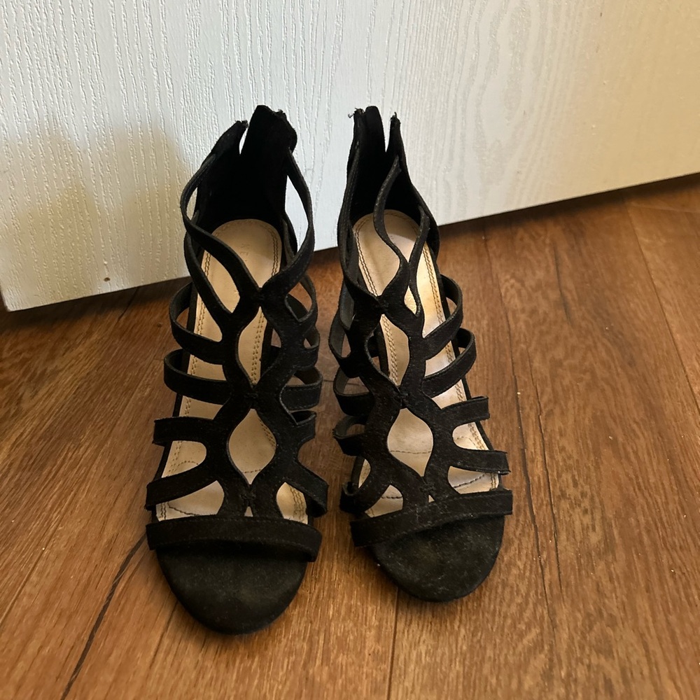 Black heels